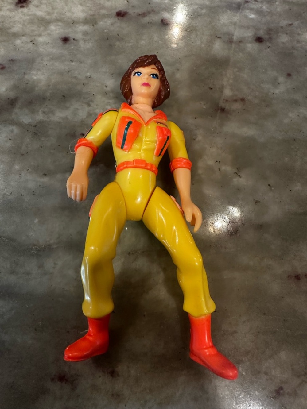 Vintage Playmates 1988 April O'Neil action figure Teenage Mutant Ninja Turtles